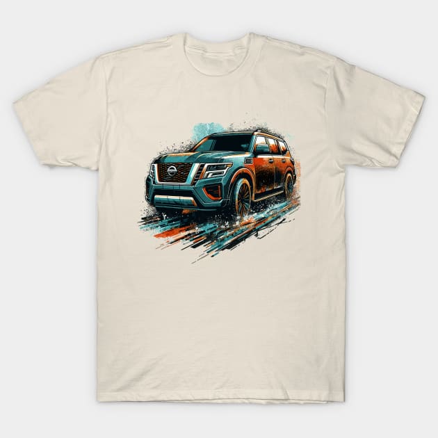 Nissan Armada T-Shirt by Vehicles-Art